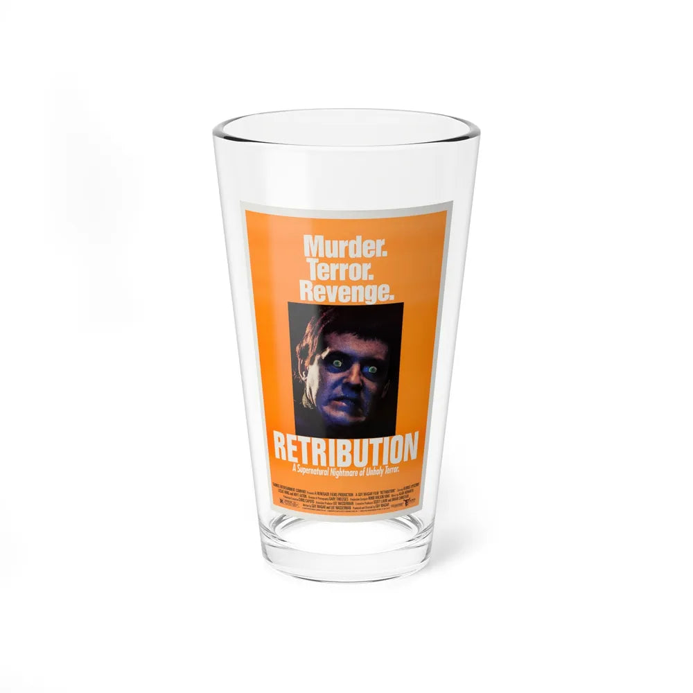 RETRIBUTION (2) 1987 Movie Poster - Pint Glass 16oz-16oz-Go Mug Yourself