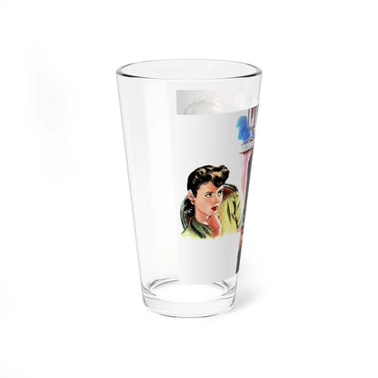 Return Engagement, Liberty magazine, March 27, 1943 (Magazine Illustration) Pint Glass 16oz-Go Mug Yourself