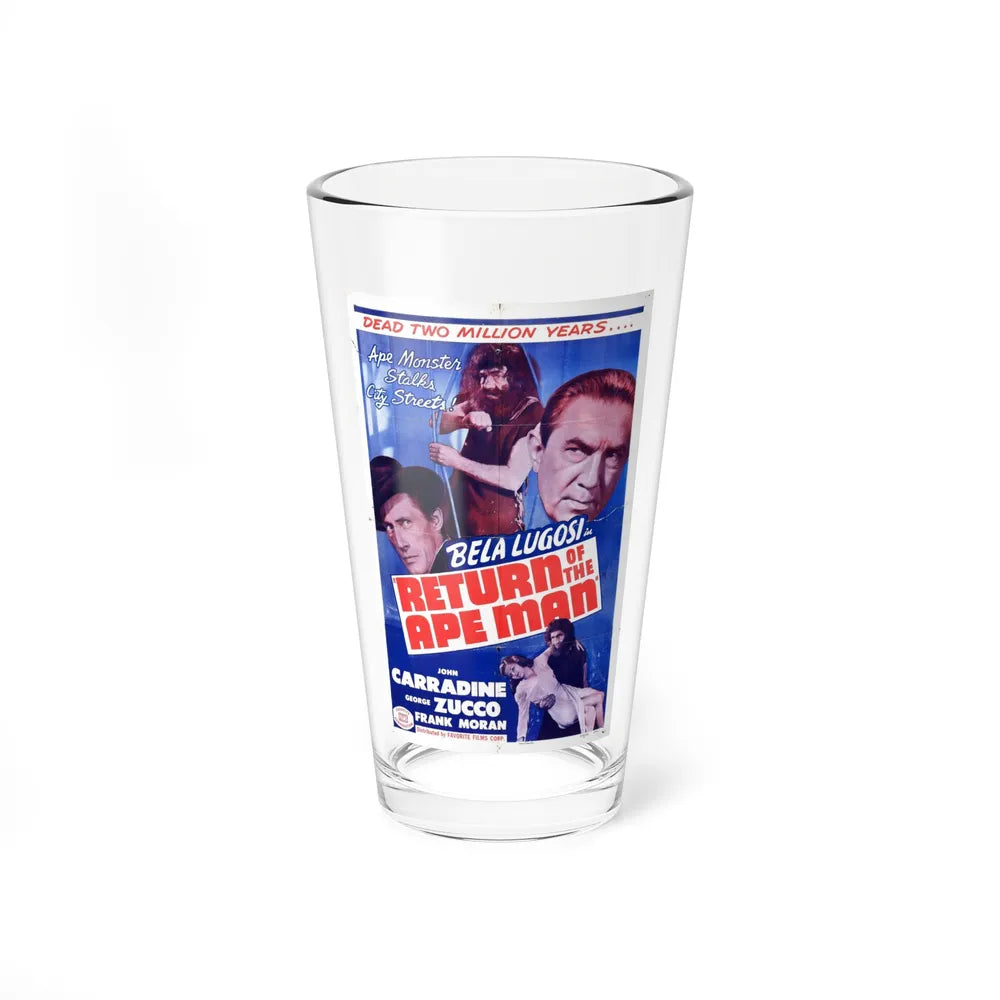 RETURN OF THE APE MAN (2) 1944 Movie Poster - Pint Glass 16oz-16oz-Go Mug Yourself