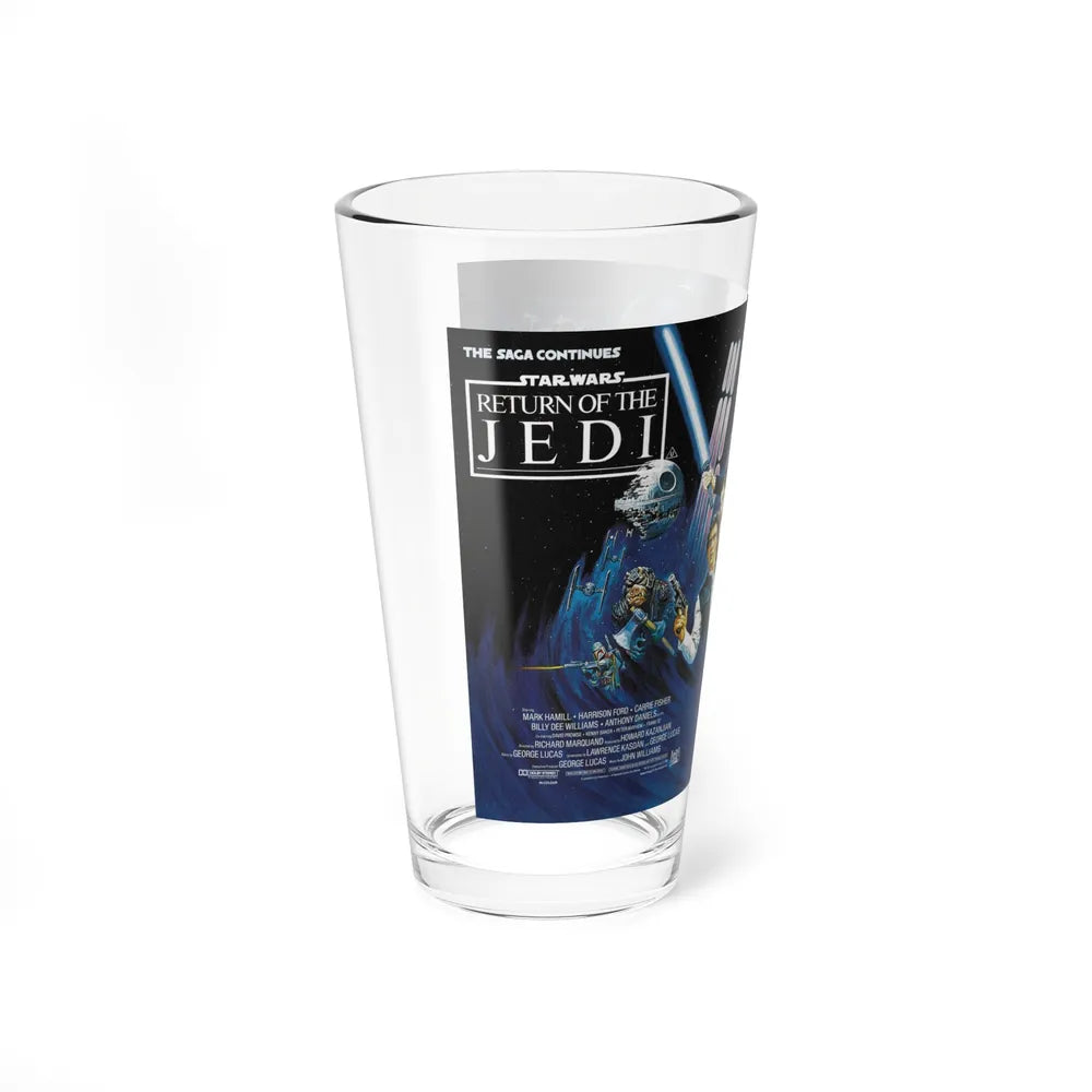 RETURN OF THE JEDI (3) 1983 Movie Poster - Pint Glass 16oz-Go Mug Yourself