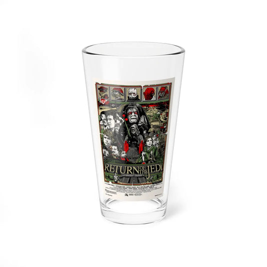 RETURN OF THE JEDI (ALAMO) 1983 Movie Poster - Pint Glass 16oz-16oz-Go Mug Yourself