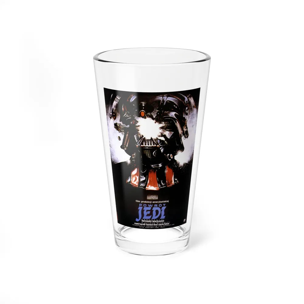 RETURN OF THE JEDI (POLISH) 1983 Movie Poster - Pint Glass 16oz-16oz-Go Mug Yourself