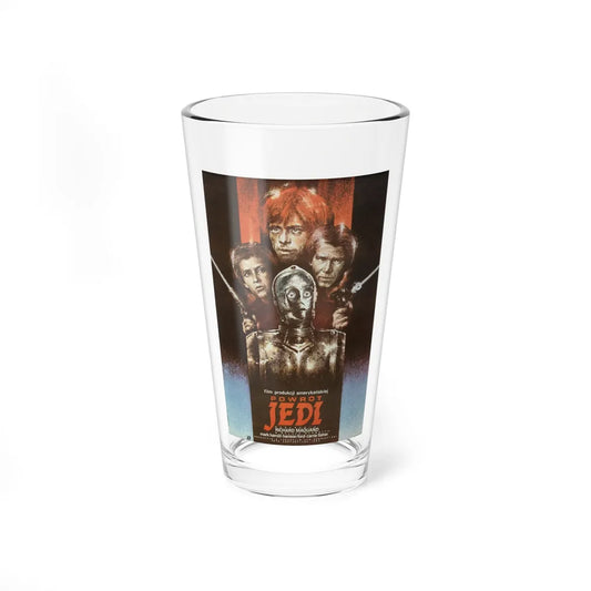 RETURN OF THE JEDI (POLISH 2) 1983 Movie Poster - Pint Glass 16oz-16oz-Go Mug Yourself