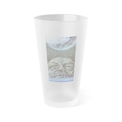 RETURN OF THE JEDI (RUSSIAN) 2 1983 Movie Poster - Frosted Pint Glass 16oz-Go Mug Yourself