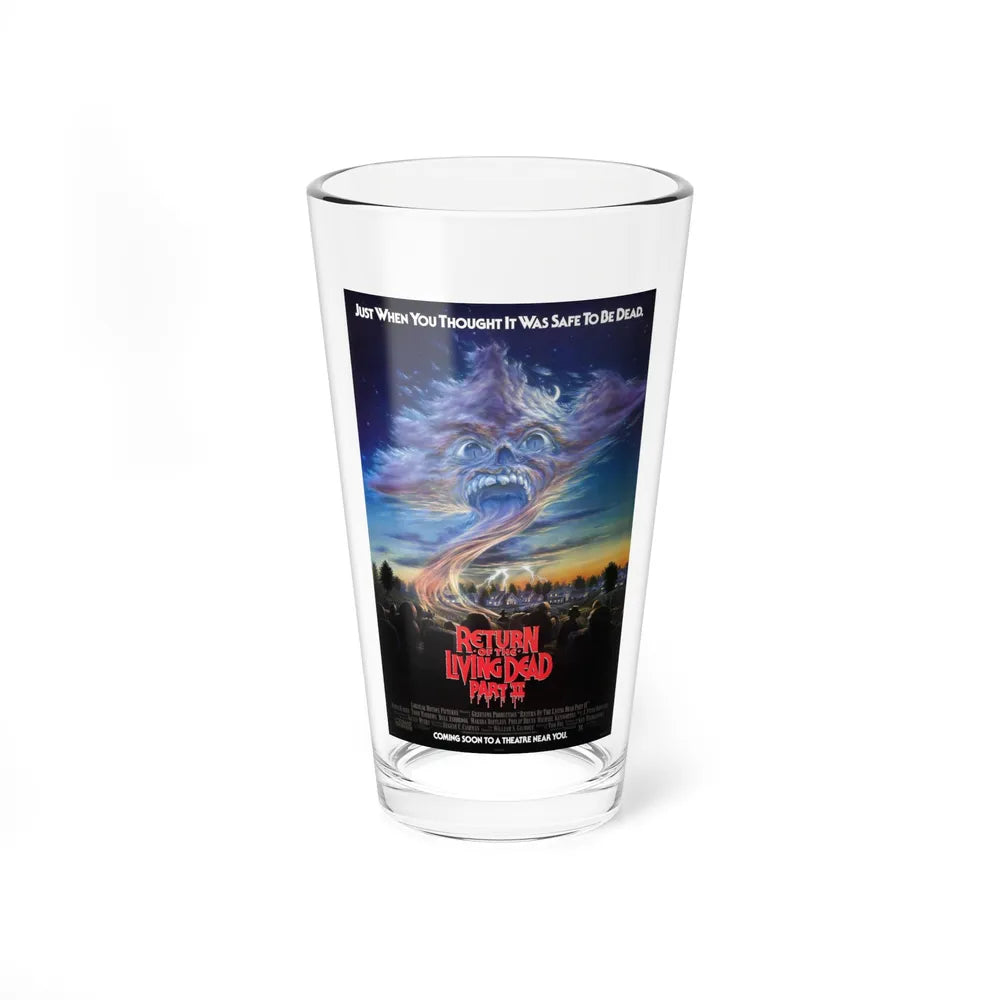 RETURN OF THE LIVING DEAD PART II 1988 Movie Poster - Pint Glass 16oz-16oz-Go Mug Yourself