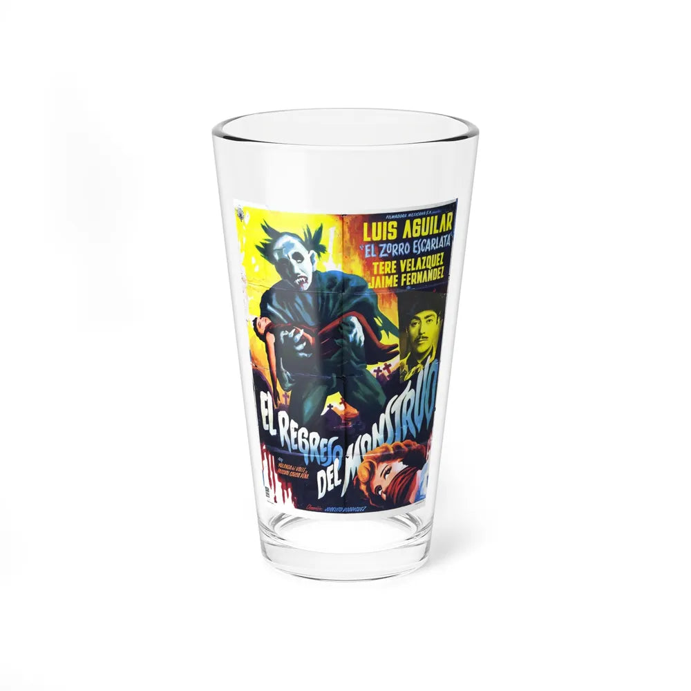 RETURN OF THE MONSTER 1959 Movie Poster - Pint Glass 16oz-16oz-Go Mug Yourself