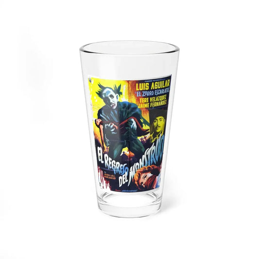 RETURN OF THE MONSTER 1959 Movie Poster - Pint Glass 16oz 16oz - Go Mug Yourself