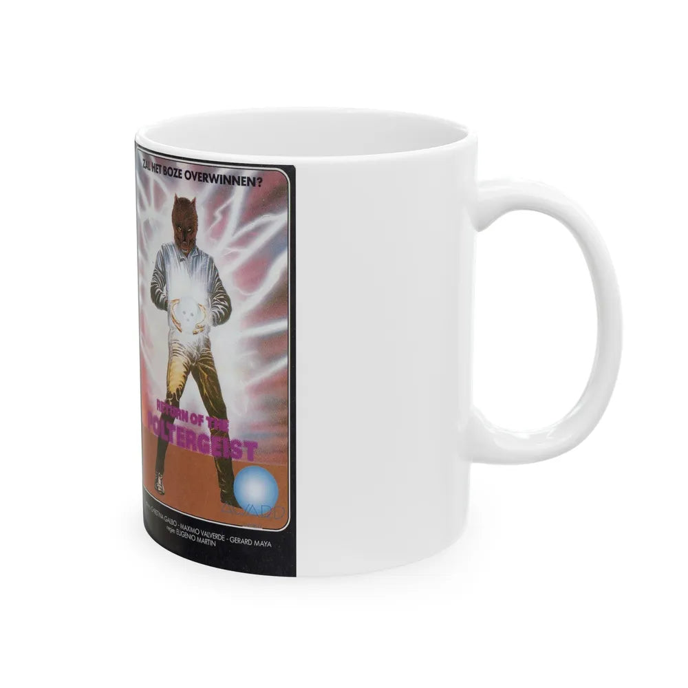 RETURN OF THE POLTERGEIST (VHS COVER) - White Coffee Mug-Go Mug Yourself