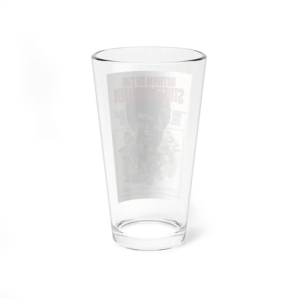 RETURN OF THE STREETFIGHTER 1974 Movie Poster - Pint Glass 16oz-Go Mug Yourself