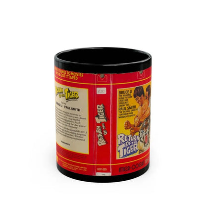 RETURN OF THE TIGER VERSION 2 (VHS COVER) - Black Coffee Mug 11oz - Go Mug Yourself