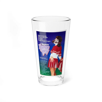 RETURN TO HORROR HIGH 1987 Movie Poster - Pint Glass 16oz-16oz-Go Mug Yourself