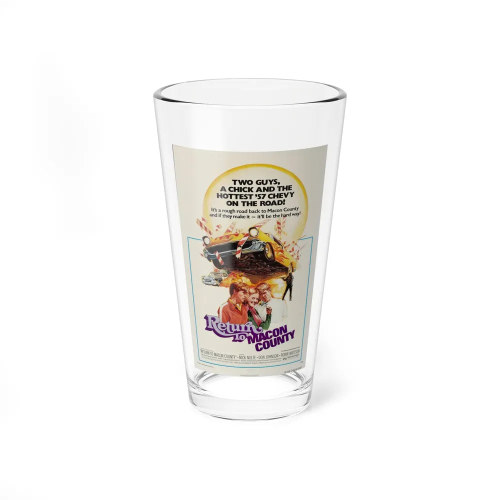 RETURN TO MACON COUNTY 1975 Movie Poster - Pint Glass 16oz-16oz-Go Mug Yourself