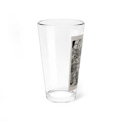 Returning a Friendly Call, Life Magazine, September 6. 1917 (Magazine Illustration) Pint Glass 16oz - Go Mug Yourself