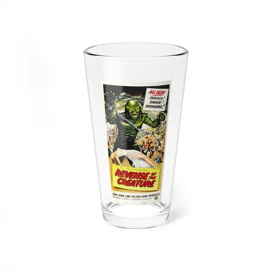 REVENGE OF THE CREATURE 1955 Movie Poster - Pint Glass 16oz 16oz - Go Mug Yourself