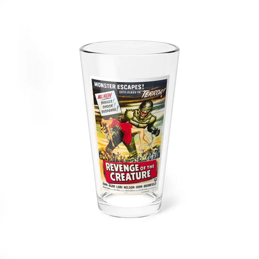 REVENGE OF THE CREATURE (2) 1955 Movie Poster - Pint Glass 16oz 16oz - Go Mug Yourself