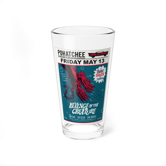 REVENGE OF THE CREATURE (MONDO) 1955 Movie Poster - Pint Glass 16oz 16oz - Go Mug Yourself