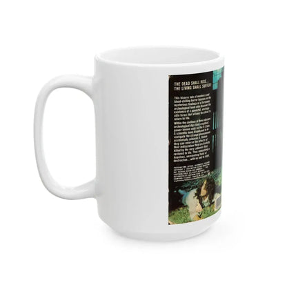 REVENGE OF THE DEAD (VHS COVER) - White Coffee Mug - Go Mug Yourself