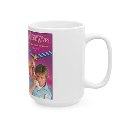 REVENGE OF THE STEPFORD WIVES (VHS COVER) - White Coffee Mug - Go Mug Yourself