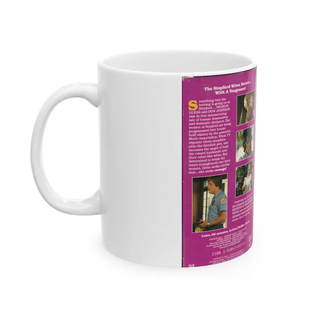 REVENGE OF THE STEPFORD WIVES (VHS COVER) - White Coffee Mug - Go Mug Yourself