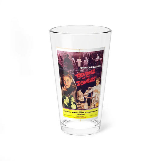 REVENGE OF THE ZOMBIES 1943 Movie Poster - Pint Glass 16oz-16oz-Go Mug Yourself