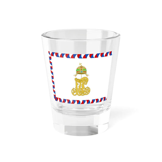 Reverse Colors of the Royal Croatian Home Guard (Austria) Shot Glass 1.5oz 1.5oz - Go Mug Yourself