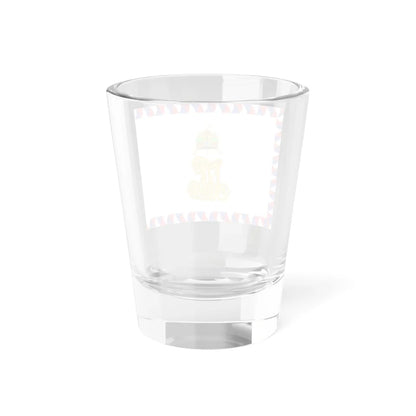 Reverse Colors of the Royal Croatian Home Guard (Austria) Shot Glass 1.5oz - Go Mug Yourself