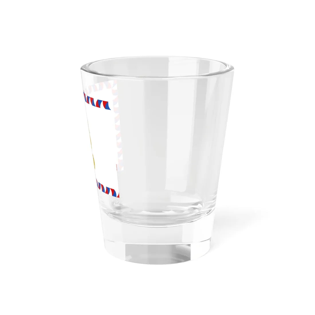 Reverse Colors of the Royal Croatian Home Guard (Austria) Shot Glass 1.5oz - Go Mug Yourself