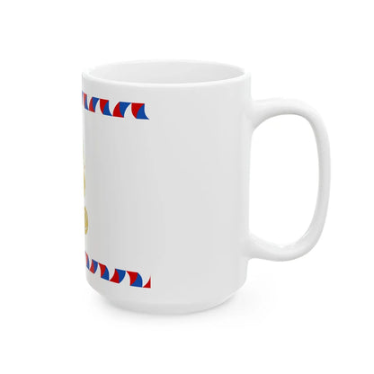 Reverse Colors of the Royal Croatian Home Guard (Austria) White Coffee Mug - Go Mug Yourself