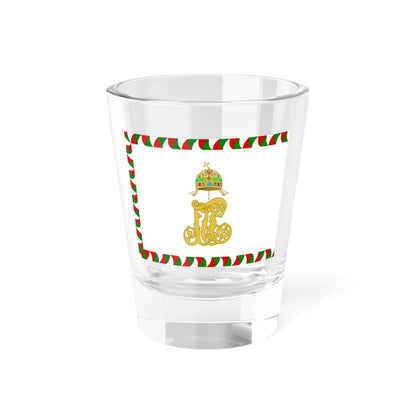 Reverse Colors of the Royal Hungarian Honvéd (Austria) Shot Glass 1.5oz 1.5oz - Go Mug Yourself