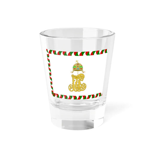 Reverse Colors of the Royal Hungarian Honvéd (Austria) Shot Glass 1.5oz 1.5oz - Go Mug Yourself