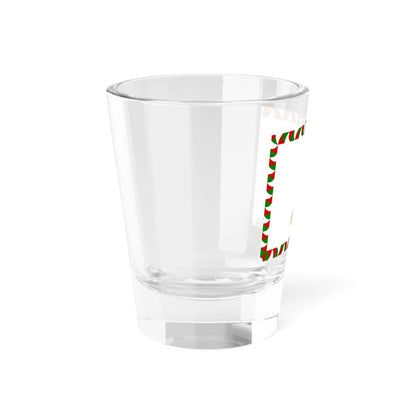 Reverse Colors of the Royal Hungarian Honvéd (Austria) Shot Glass 1.5oz - Go Mug Yourself
