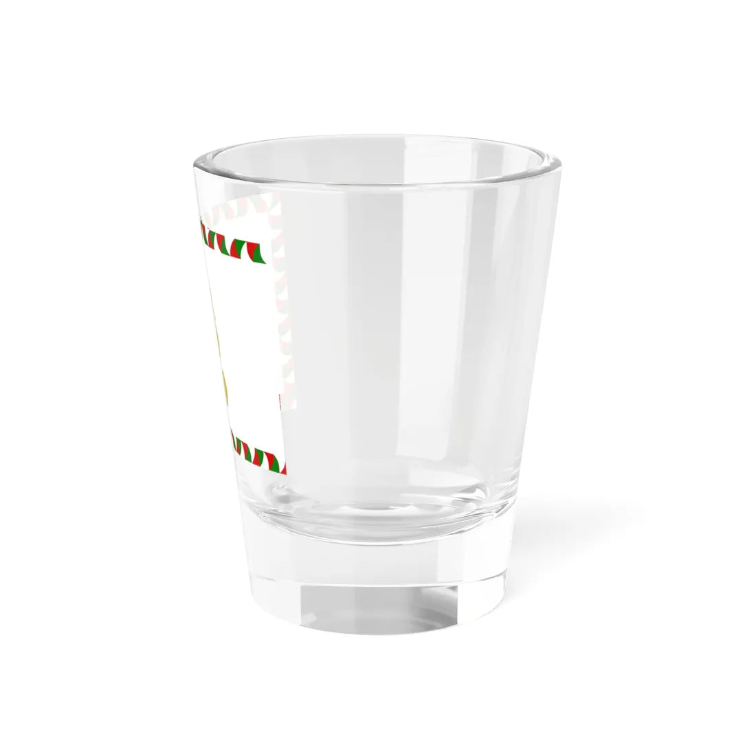 Reverse Colors of the Royal Hungarian Honvéd (Austria) Shot Glass 1.5oz - Go Mug Yourself