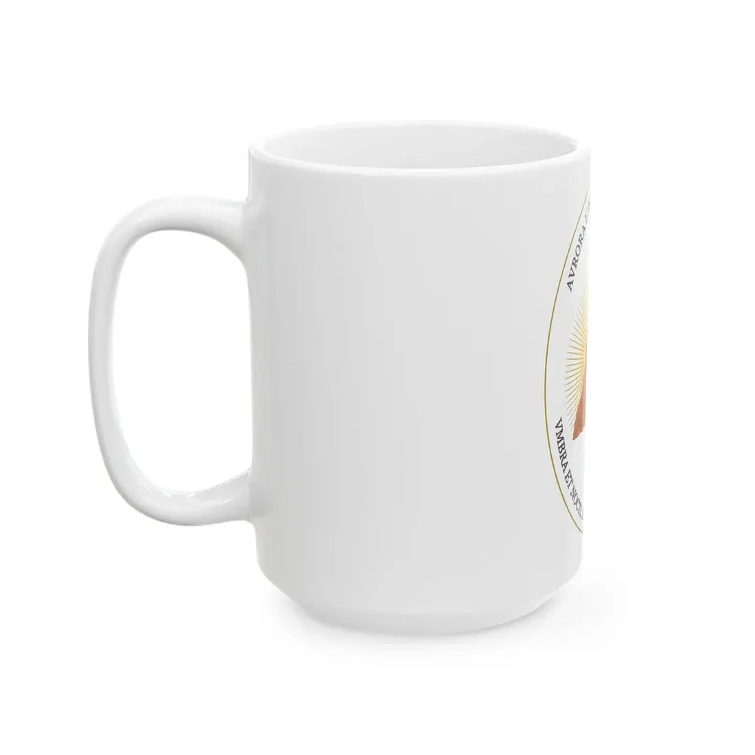 Reverse of the Coat of Arms of Chile (1812-1814) - White Coffee Mug - Go Mug Yourself