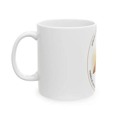 Reverse of the Coat of Arms of Chile (1812-1814) - White Coffee Mug-Go Mug Yourself