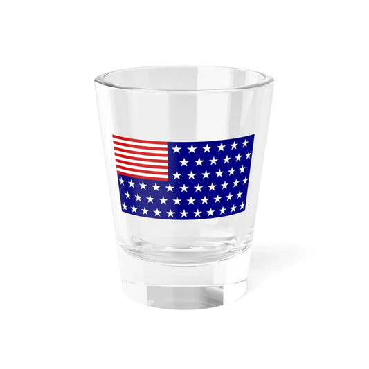 Reverse US Flag (United States) Shot Glass 1.5oz 1.5oz - Go Mug Yourself
