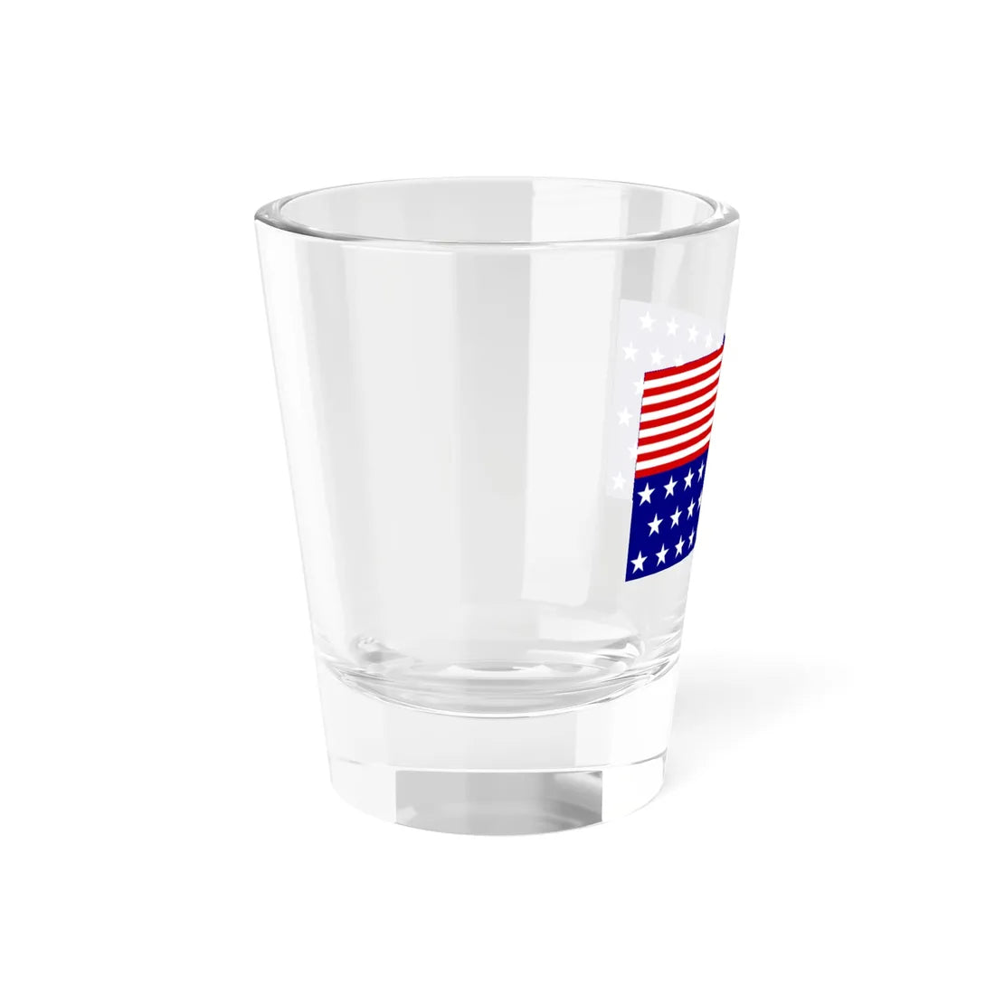Reverse US Flag (United States) Shot Glass 1.5oz - Go Mug Yourself
