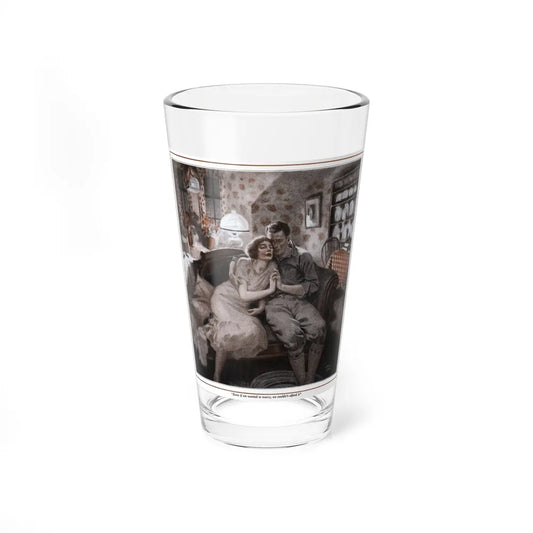 Reversion, McCalls, December 1924 (Magazine Illustration) Pint Glass 16oz-16oz-Go Mug Yourself