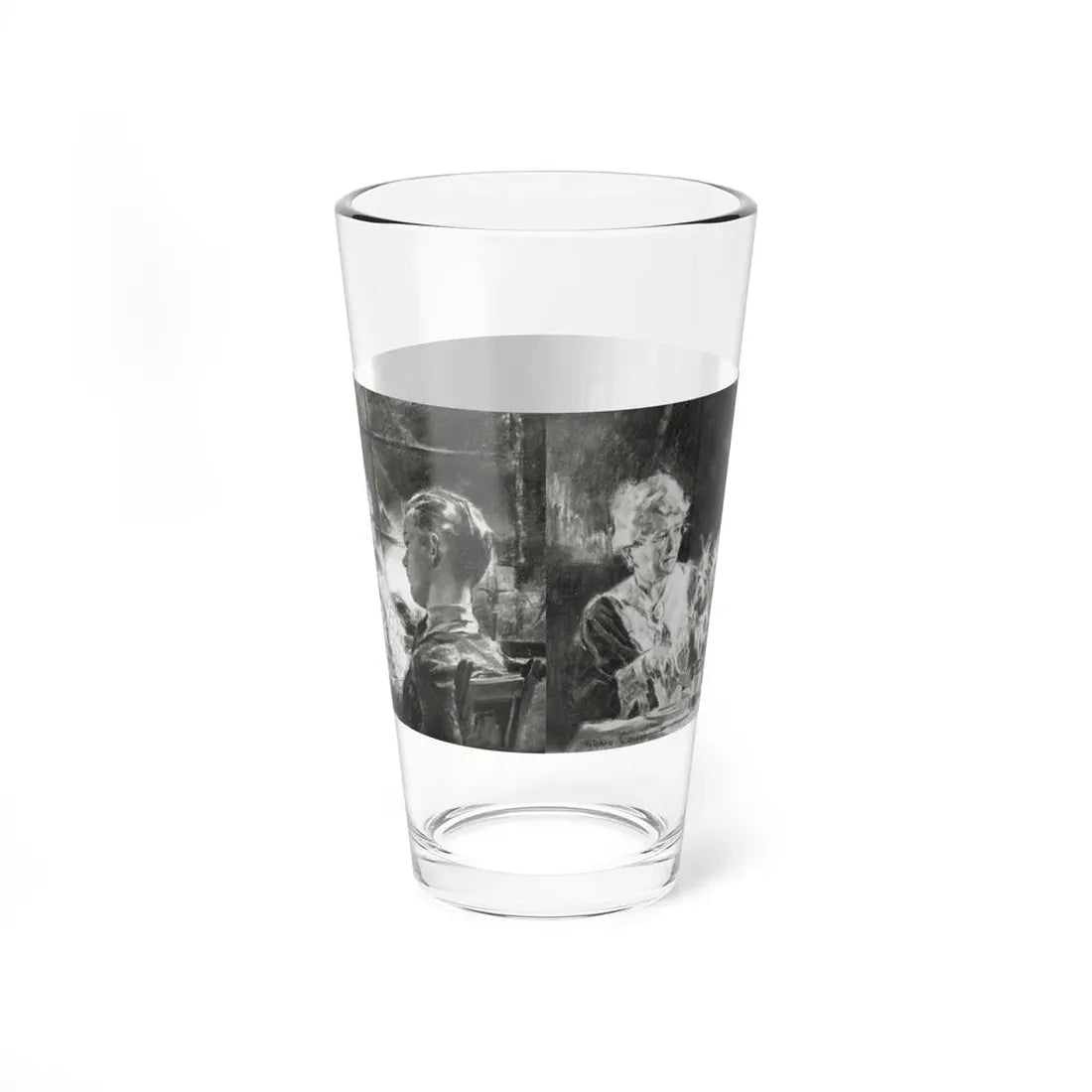 Revolt In Heaven, McCall's magazine, March 1937 (Magazine Illustration) Pint Glass 16oz - Go Mug Yourself