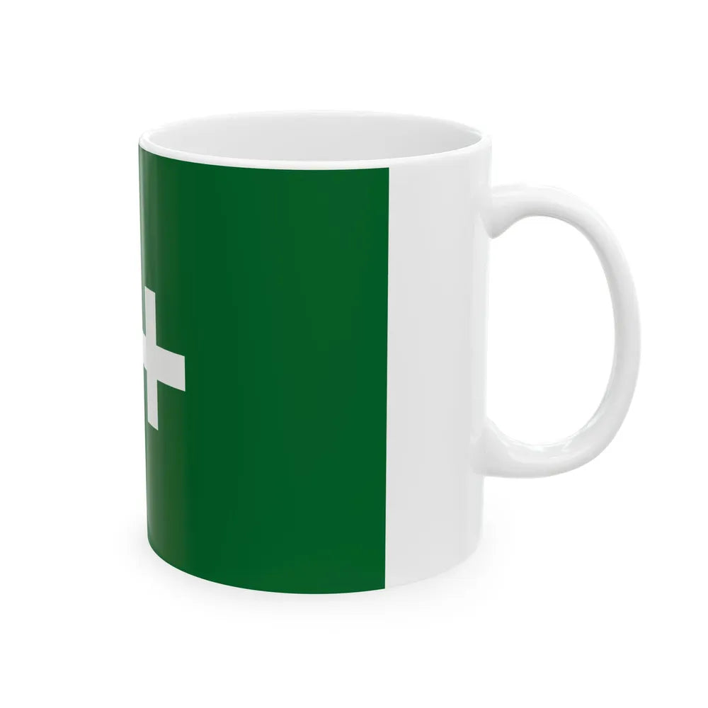 Revolution flag of Egypt 1919 (Egypt) White Coffee Mug - Go Mug Yourself