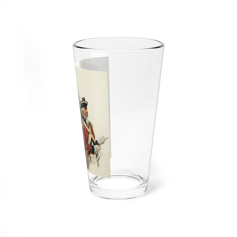 Revolutionary War Scene (Magazine Illustration) Pint Glass 16oz-Go Mug Yourself