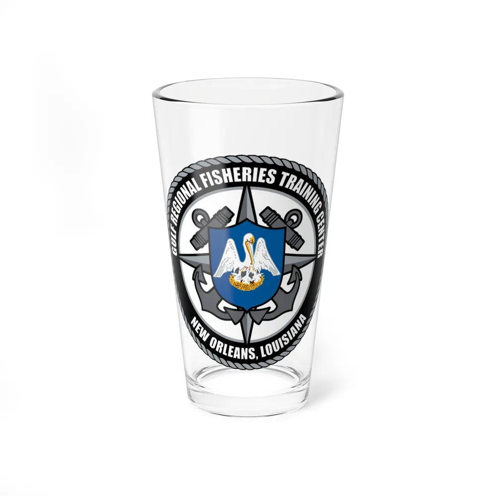 RFTC New Orleans Louisiana (U.S. Coast Guard) Pint Glass 16oz-16oz-Go Mug Yourself