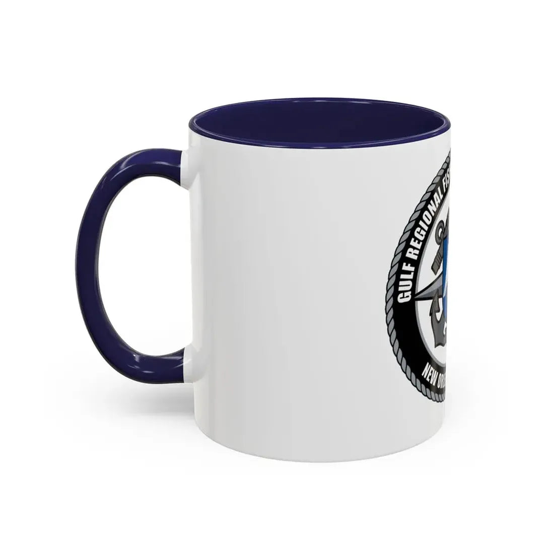 RFTC New Orleans Louisiana (U.S. Coast Guard) Accent Coffee Mug - Go Mug Yourself