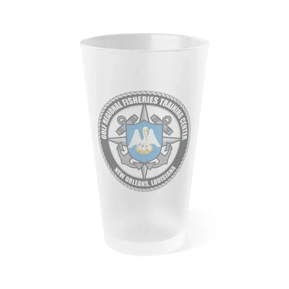 RFTC New Orleans Louisiana (U.S. Coast Guard) Frosted Pint Glass 16oz Default Title - Go Mug Yourself