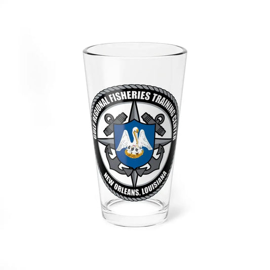 RFTC New Orleans Louisiana (U.S. Coast Guard) Pint Glass 16oz 16oz - Go Mug Yourself
