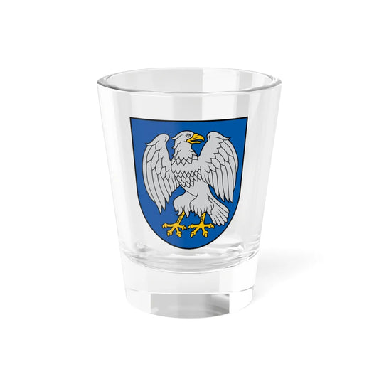 Ērgļu novads COA (Latvia) (Coat of Arms) Shot Glass 1.5oz 1.5oz - Go Mug Yourself