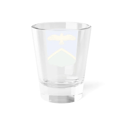 Ērgļu pagasta ģerbonis (Latvia) (Coat of Arms) Shot Glass 1.5oz - Go Mug Yourself