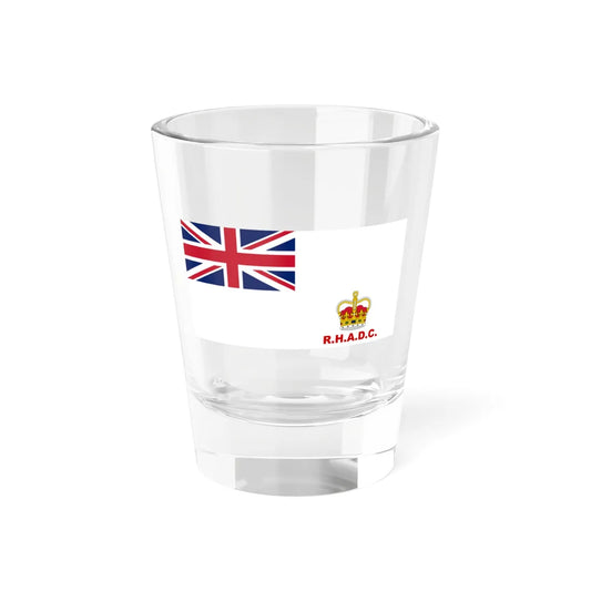 RHADC White Ensign (United Kingdom) Shot Glass 1.5oz 1.5oz - Go Mug Yourself