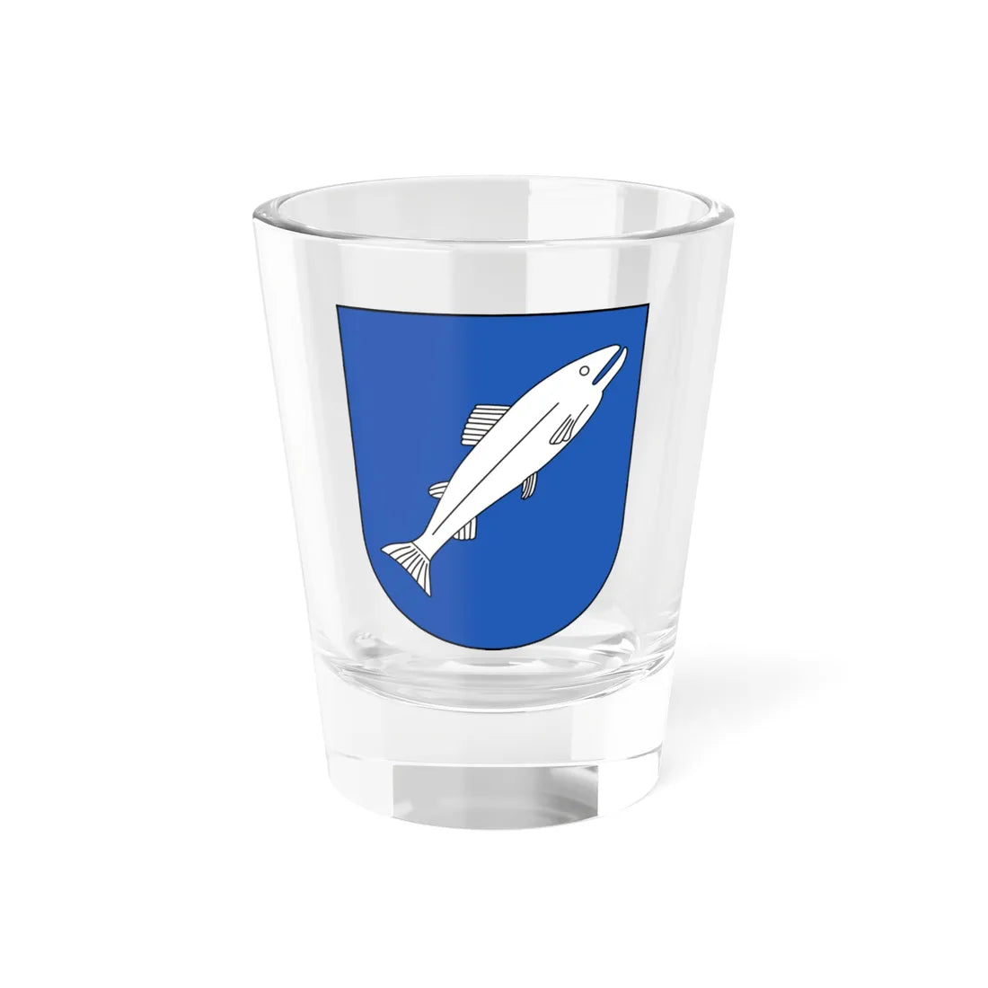 Rheinau-blazon (Switzerland) (Coat of Arms) Shot Glass 1.5oz 1.5oz - Go Mug Yourself