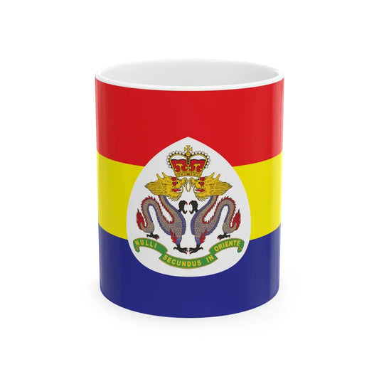 RHKR camp flag (China) White Coffee Mug 11oz - Go Mug Yourself