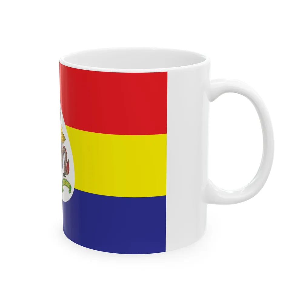 RHKR camp flag (China) White Coffee Mug - Go Mug Yourself